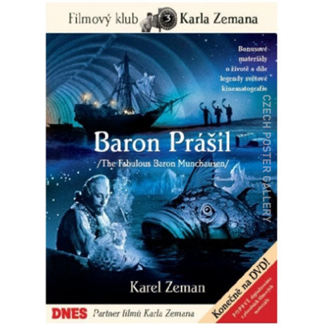 The Fabulous Baron Munchausen - Karel Zeman DVD