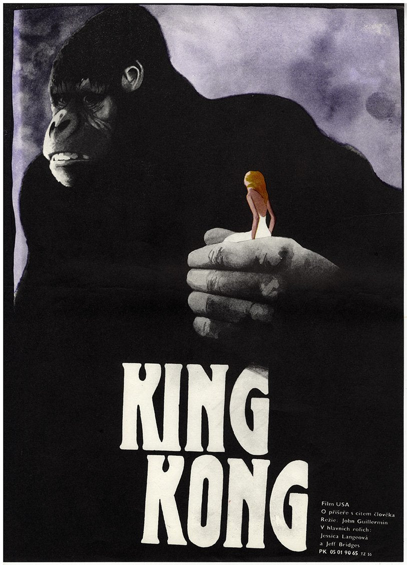 KING KONG Czech Poster - Czech Film Poster Gallery