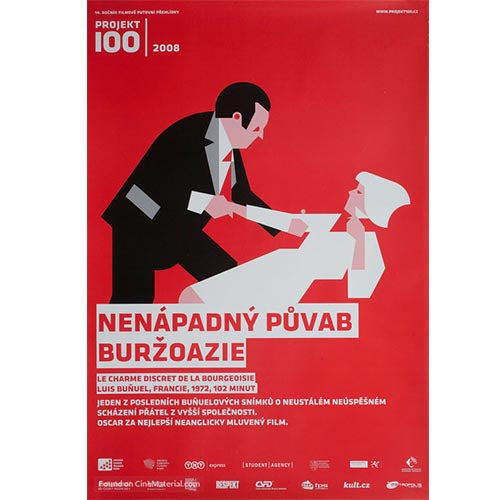 Le charme discret de la bourgeoisie | Czech alternative poster