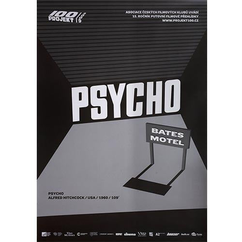 Psycho Original Czech Poster Alternative - Czech Film Poster Gallery