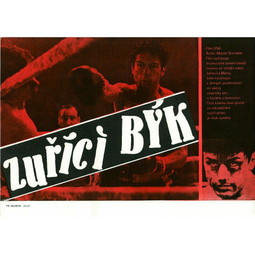 RAGING BULL Czech Mini Poster