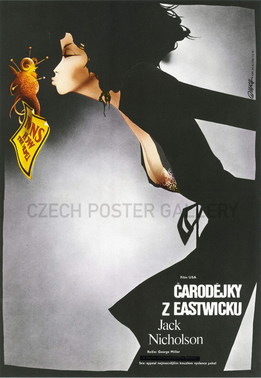 The Witches of Eastwick Czech Film Poster