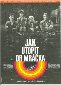 How To Drown Dr. Mracek, the Lawyer Original Czech Poster - Czech Film Poster Gallery