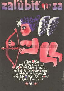 TO FELL IN LOVE (Zamilovat se) - Czech Film Poster Gallery