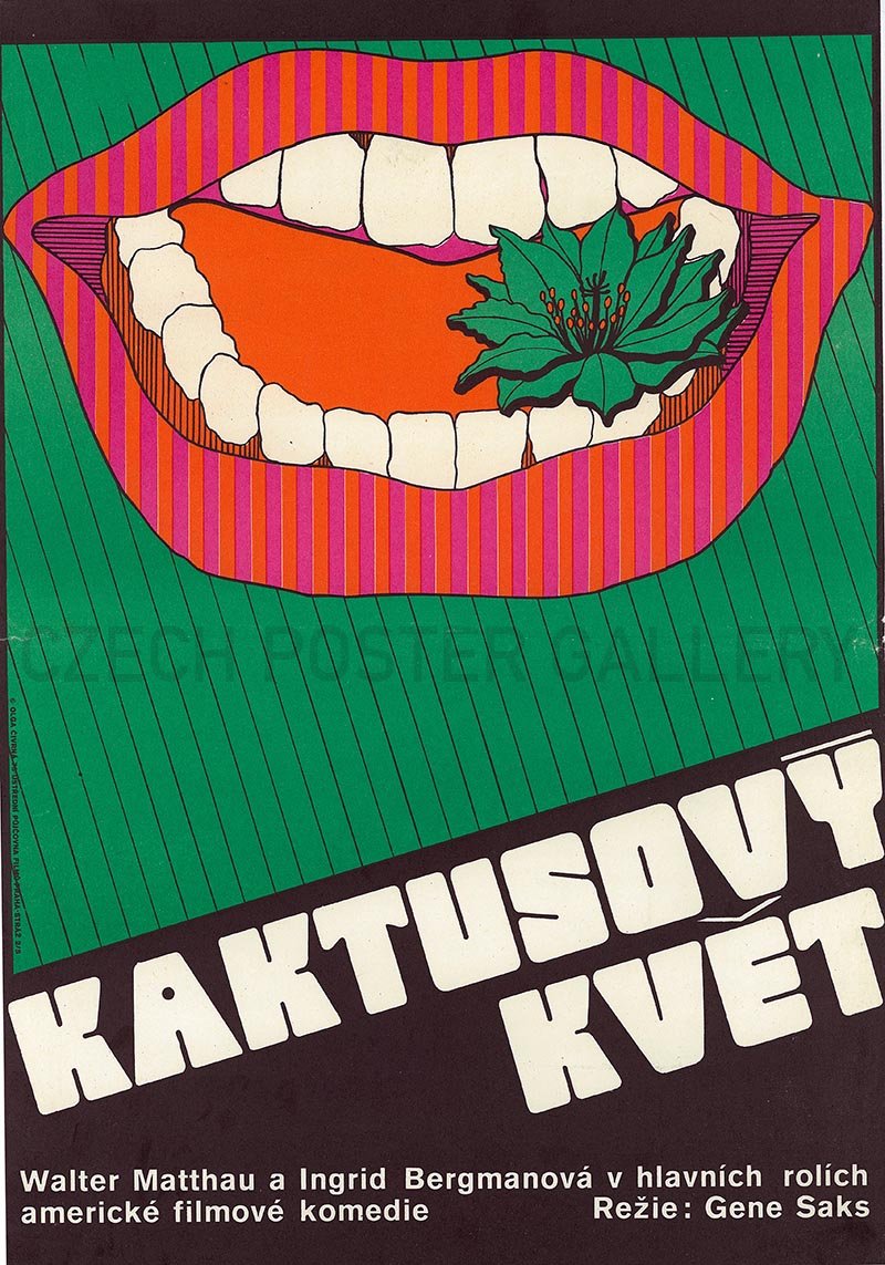Cactus Flower - Czech Film Poster Gallery