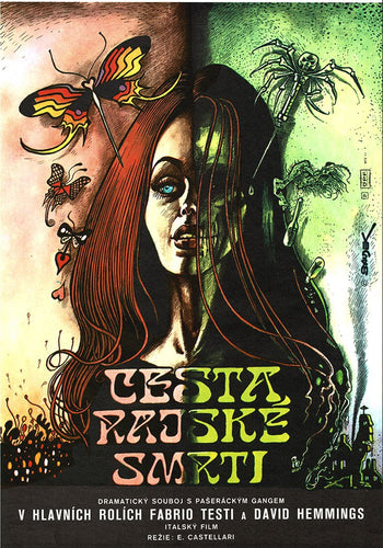 La via della droga artwork woman karel saudek - Czech Film Poster Gallery