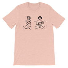 Load image into Gallery viewer, Daisies Marie &amp; Marie Handmade Art Short-Sleeve Unisex T-Shirt - Czech Film Poster Gallery
