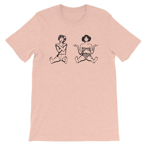 Daisies Marie &amp; Marie Handmade Art Short-Sleeve Unisex T-Shirt - Czech Film Poster Gallery