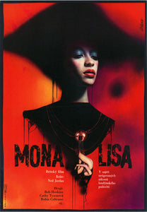 Mona Lisa | Original film Poster Czechoslovakia | Zdenek Vlach | 80's