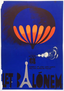 Le Voyage en ballon (Stowaway In The Sky) Czech Film Poster