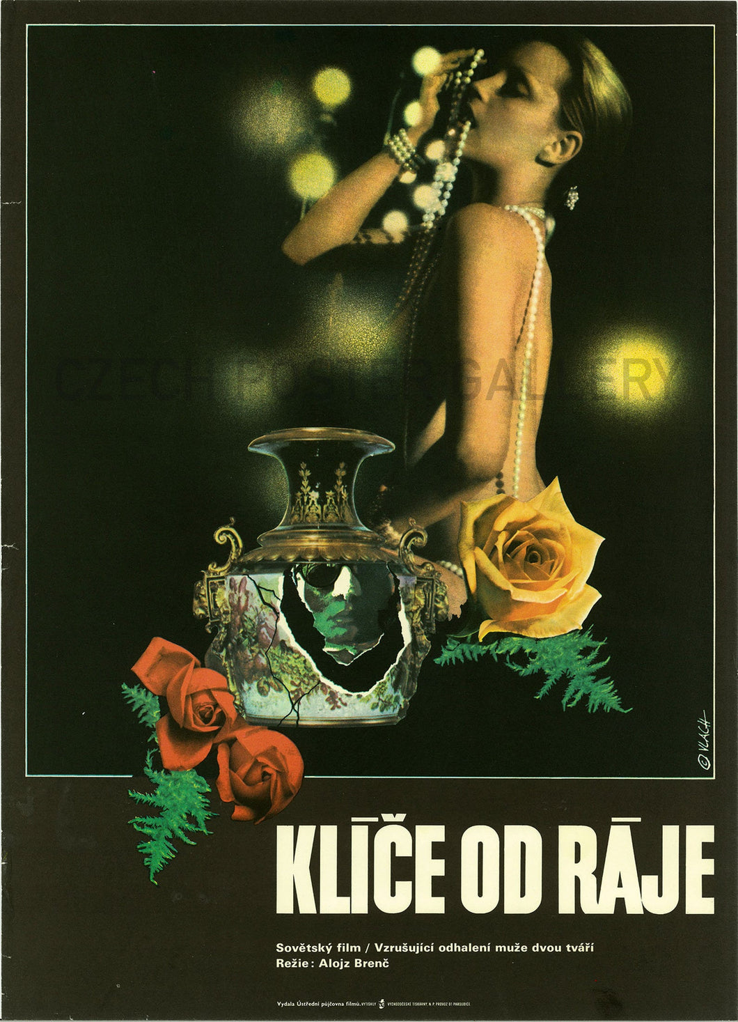 PEARL LADY Czech Poster