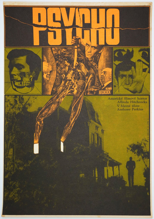 PSYCHO | Alfred Hitchcock | Zdenek Ziegler Art