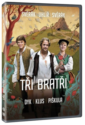 Three Brothers (Tři Bratři) Czech Film By Jan Sverak on DVD with Subtitles - Czech Film Poster Gallery