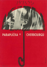 Load image into Gallery viewer, THE UMBRELLAS OF CHERBOURG Original Film Poster - Czech Film Poster Gallery
